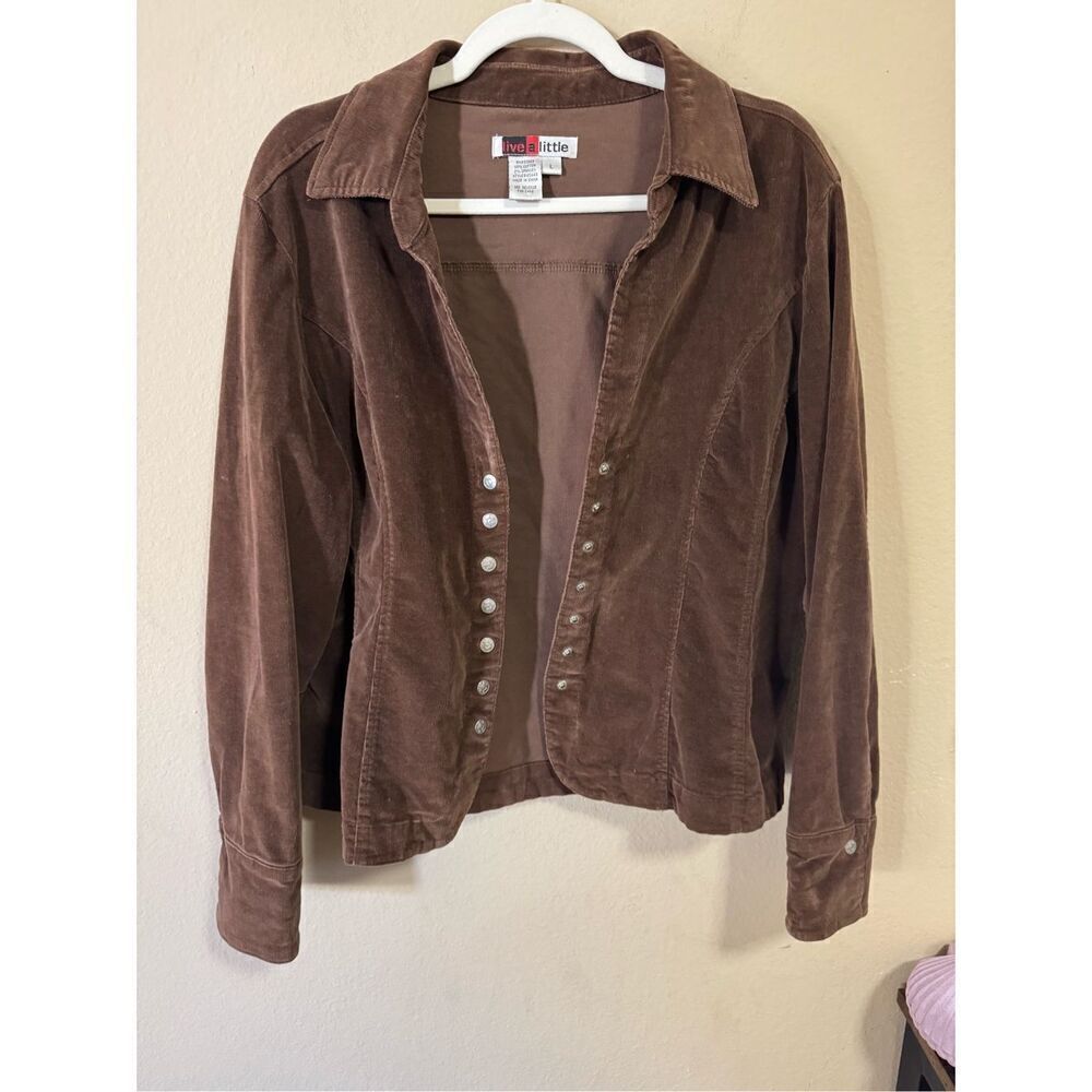 Vintage Beautiful Brown Jacket - Picture 5 of 6
